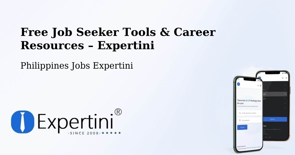 Free Job Seeker Tools & Career Resources – Talavera - Talavera, Philippines Jobs Expertini