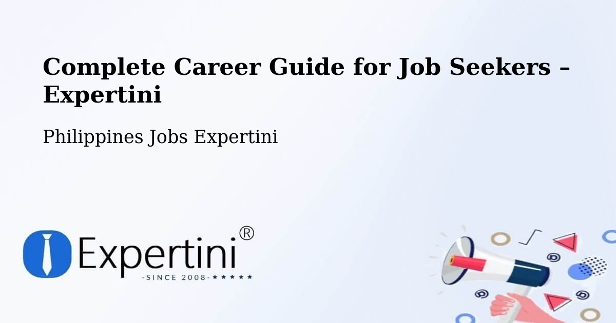 Career Guide for Job Seekers – Talavera - Talavera, Philippines Jobs Expertini