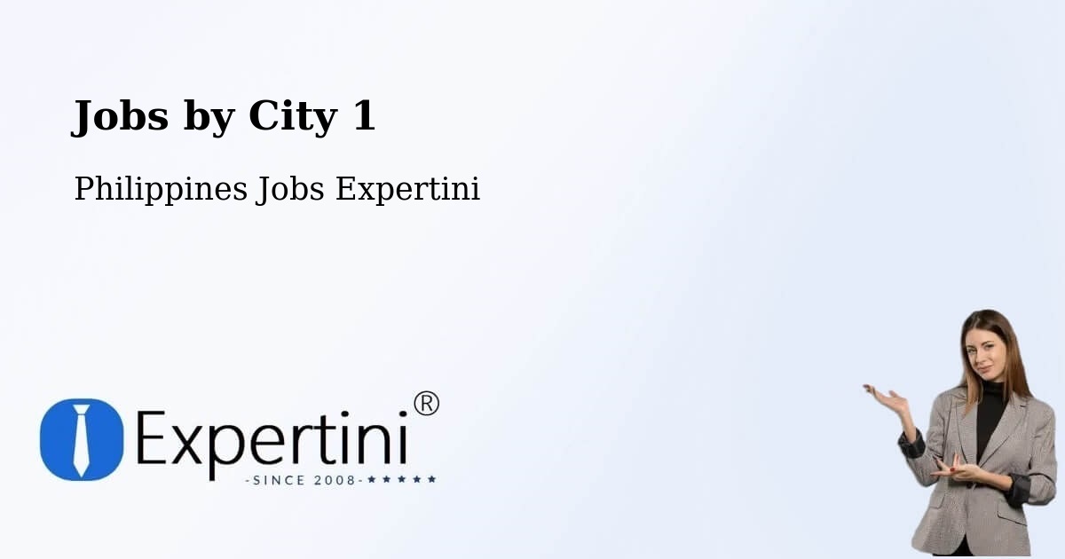 City Jobs in Philippines - Expertini